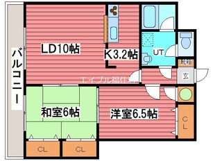 サンライト西岡Iの物件間取画像